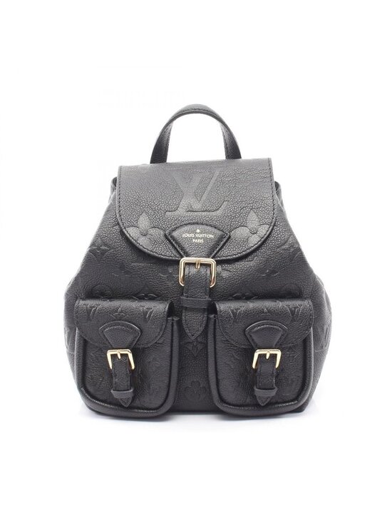 Louis Vuitton Backpack Monogram Empreinte Noir Leather Backup